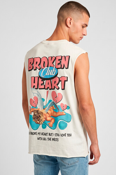 Foto Cut Regata off white Broken Heart