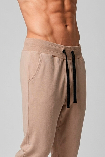 Foto Calça de moletom estonado slim Castanho