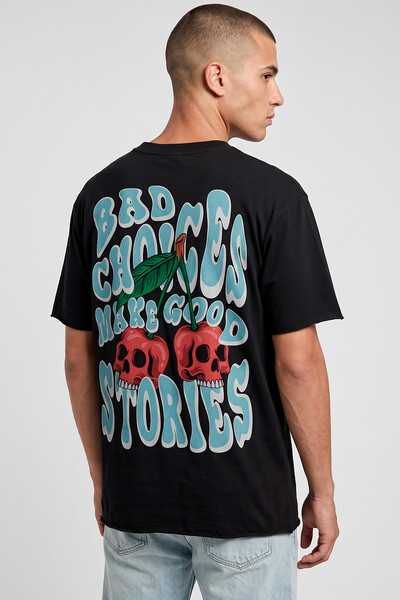 Foto Camiseta preta Cherry