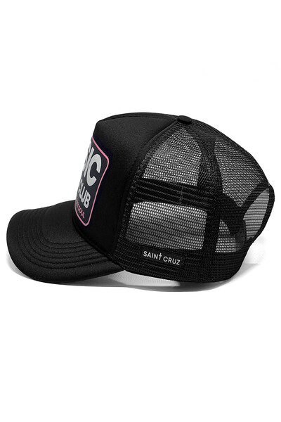 FotoBoné trucker retrô preto Music Club