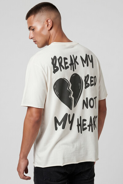 Foto Camiseta off white Break My Bed