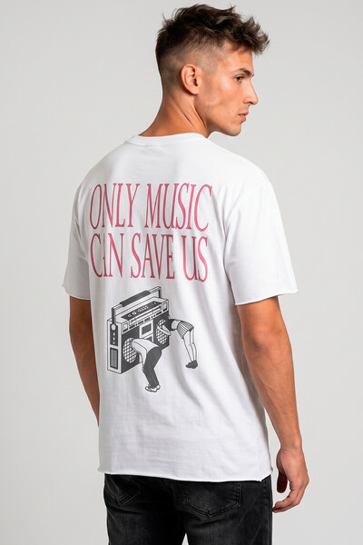 Foto Camiseta branca Only Music