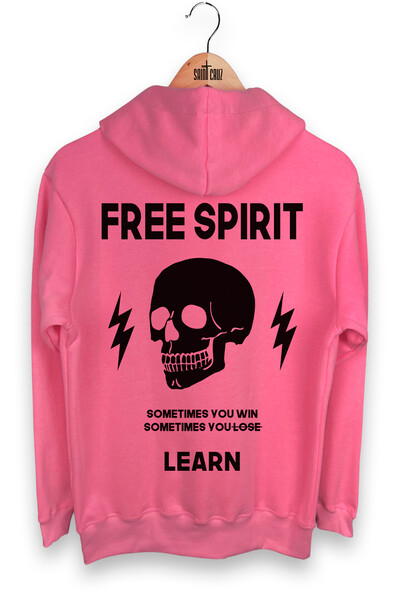 Foto Blusa puff de moletom rosa Free