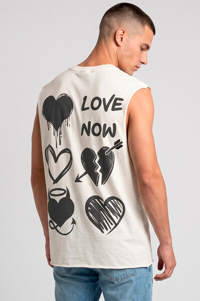 Foto Cut Regata off white Love Now
