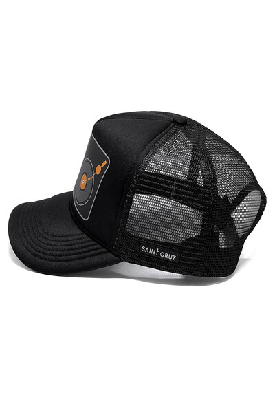 FotoBoné trucker retrô preto Vinyl