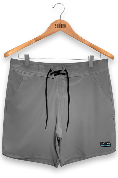 Foto Bermuda retrô aqua Cinza