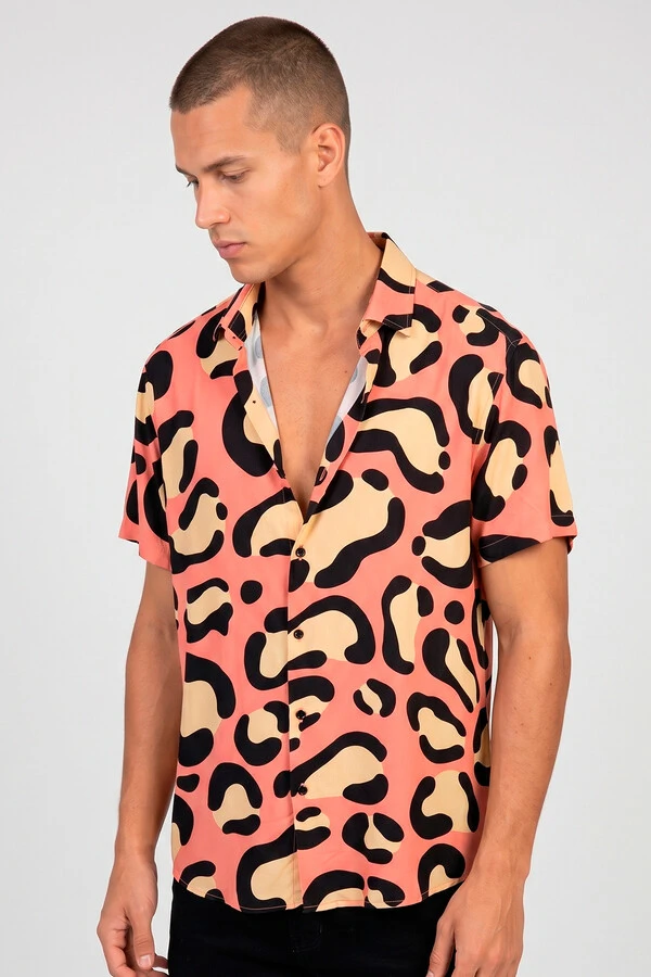 Camisa de viscose Spot