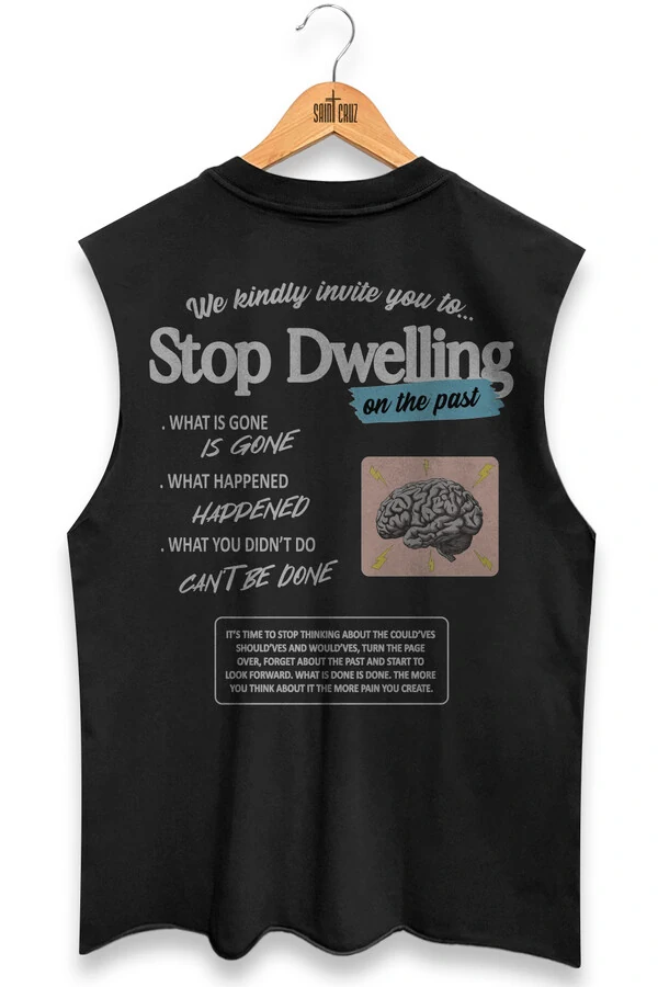 Cut Regata preta Stop Dwelling