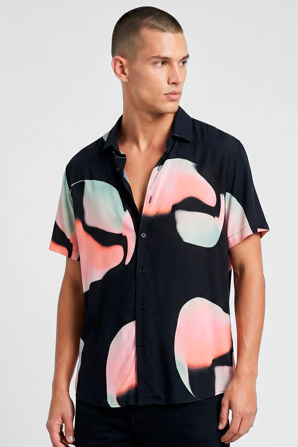 Camisa de viscose Magic