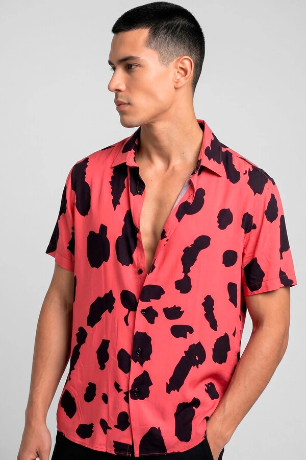 Camisa de viscose Points