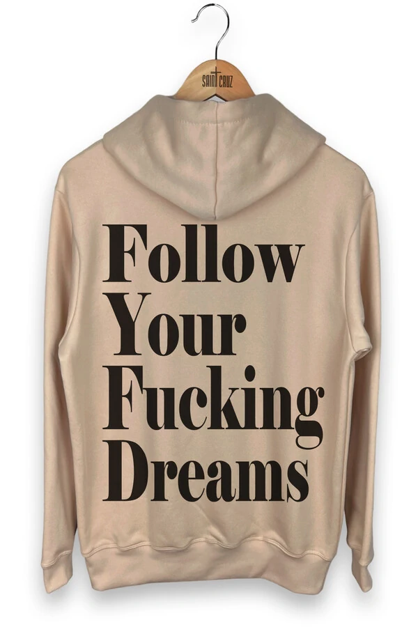 Blusa puff de moletom vanilla Dreams Back