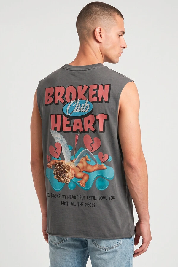 Cut Regata estonada chumbo Broken Heart
