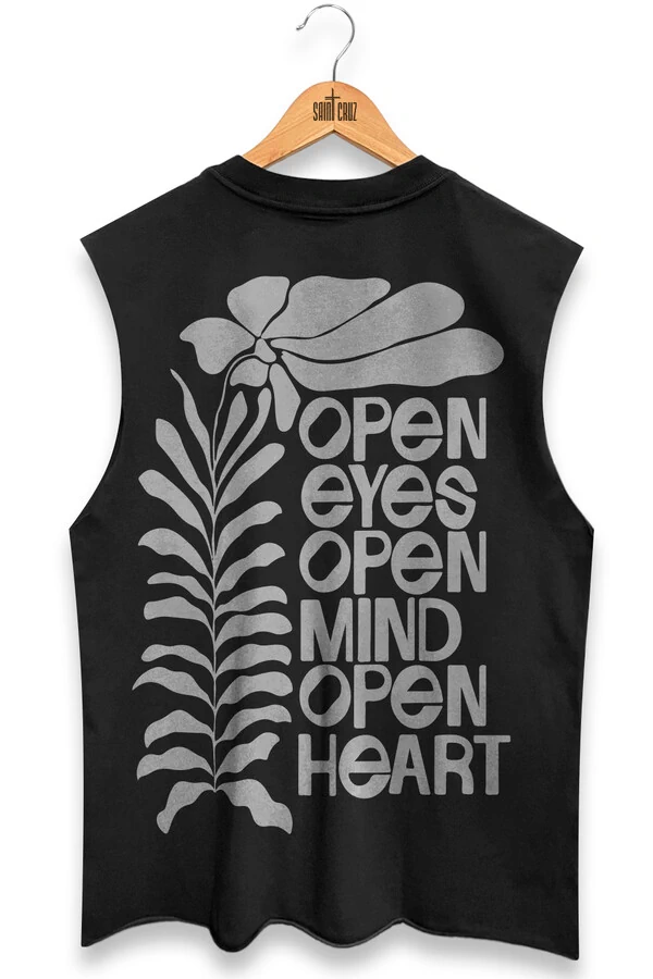 Cut Regata preta Open Eyes