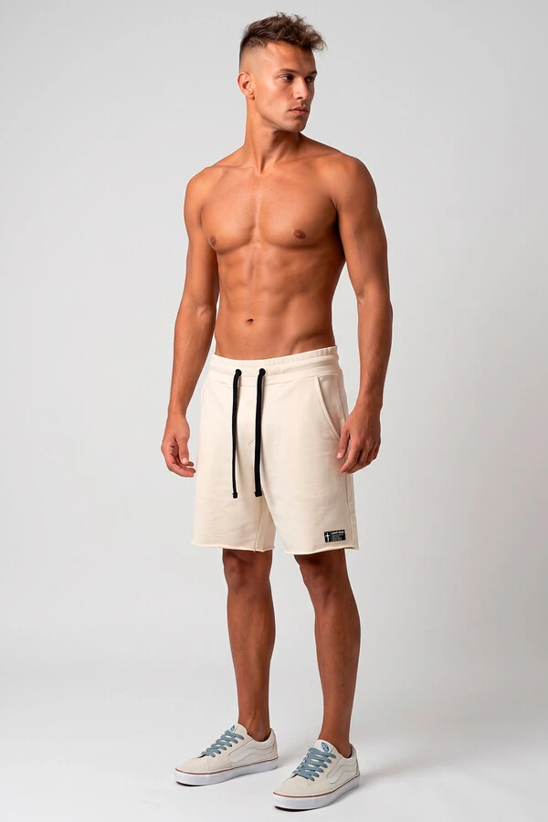 Bermuda de moletom estonado Off White