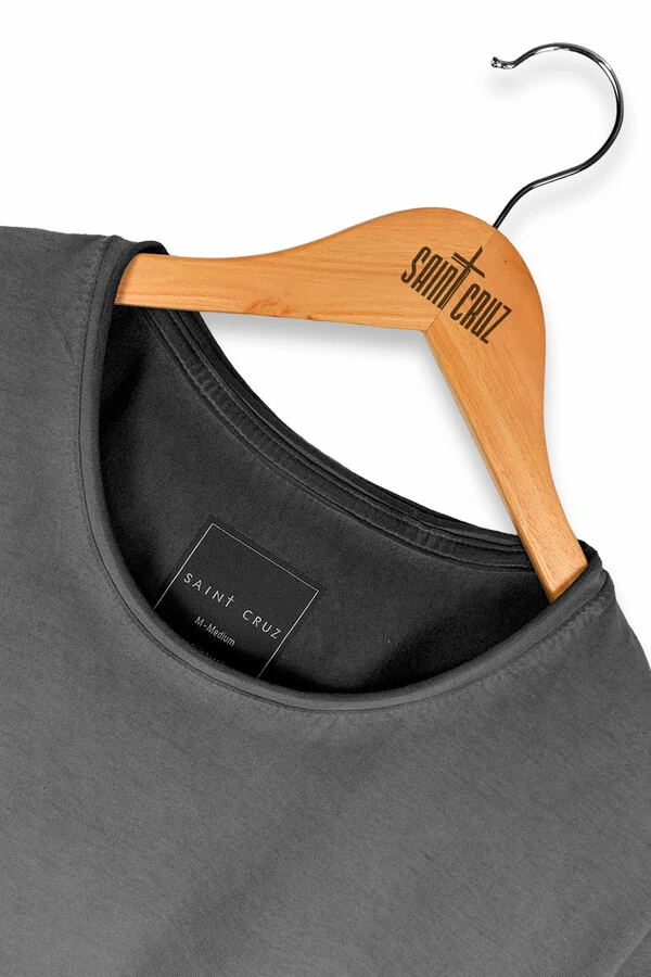 Camiseta estonada cinza Give