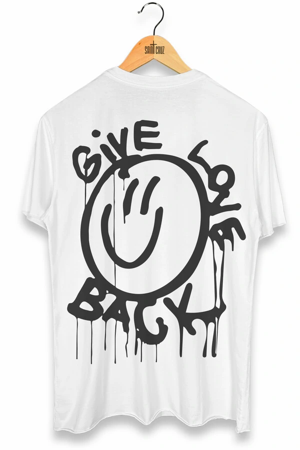 Camiseta branca Give