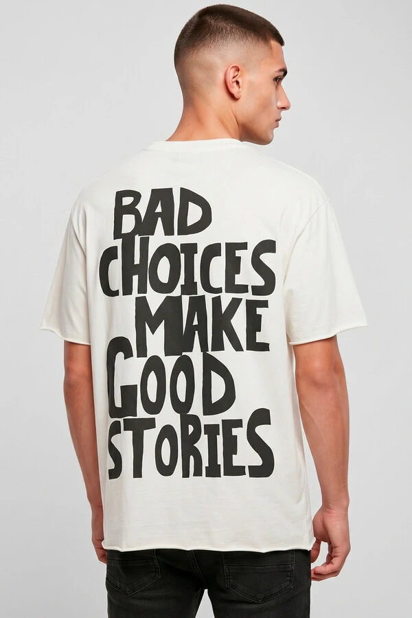 Camiseta off white Bad Choices