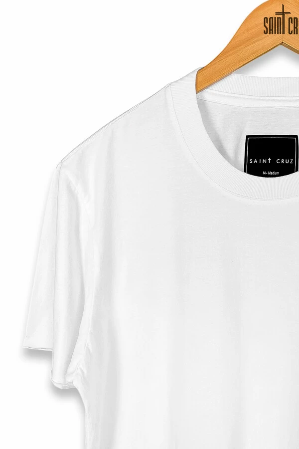 Camiseta branca Enjoy The Silence Front