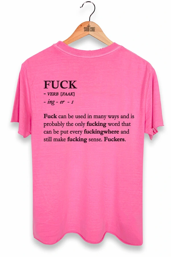 Camiseta estonada rosa Verb