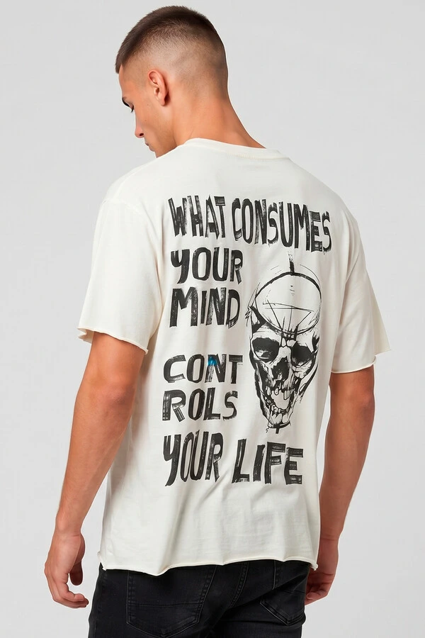 Camiseta off white Controls