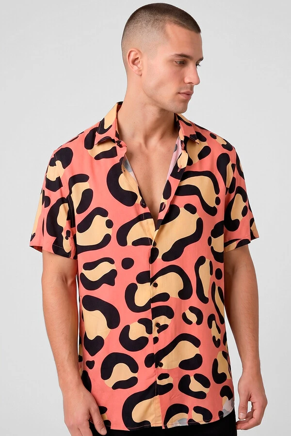 Camisa de viscose Spot