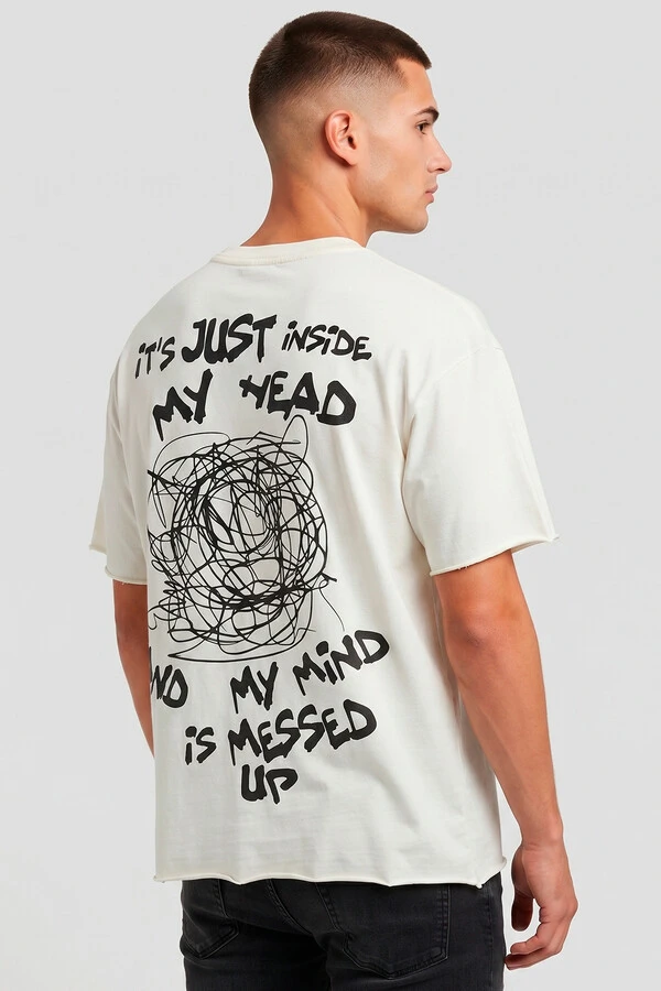 Camiseta off white Head