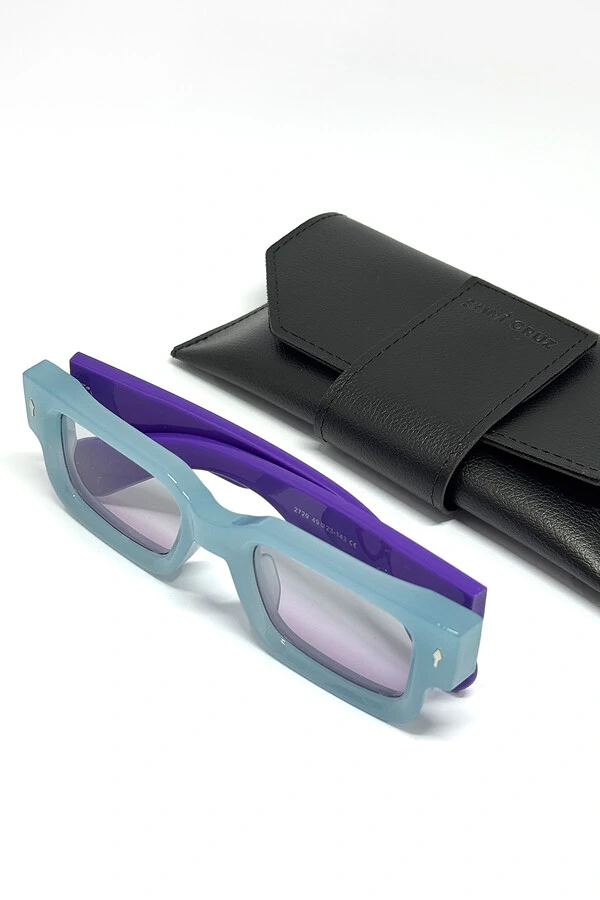 Óculos Illusion Azul e Roxo