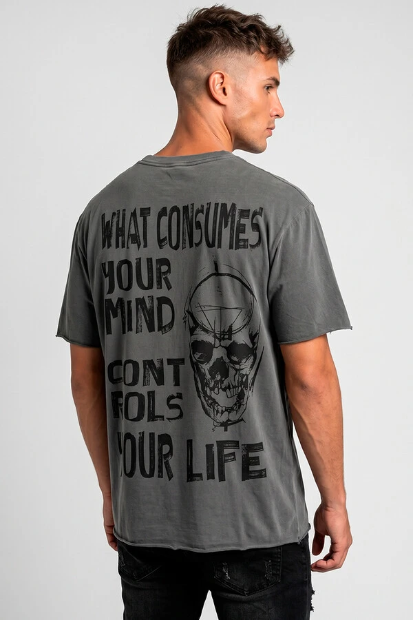 Camiseta estonada chumbo Controls