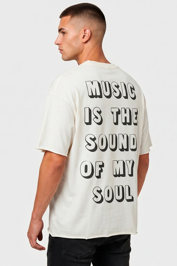Camiseta off white My Soul