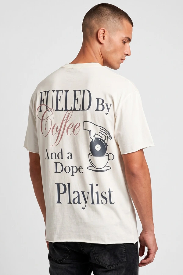 Camiseta off white Playlist