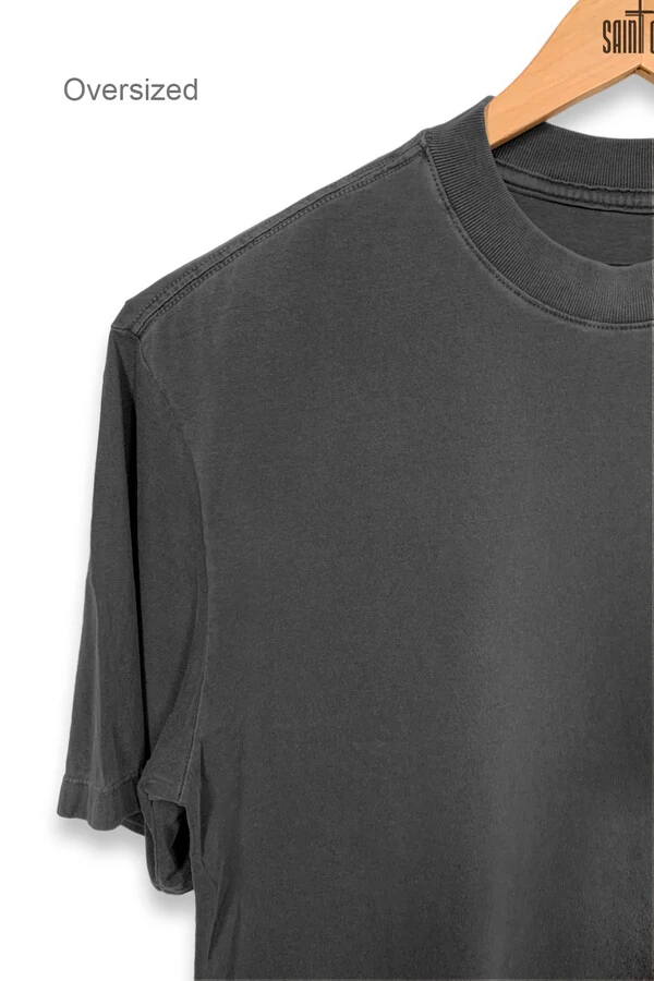 Camiseta oversized estonada chumbo Give (Rosa)