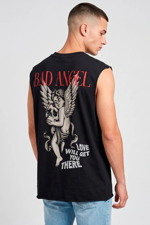 Cut Regata preta Bad Angel Collors