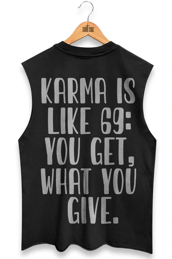 Cut Regata preta Karma