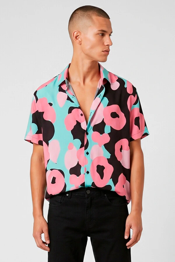 Camisa de viscose Kiss