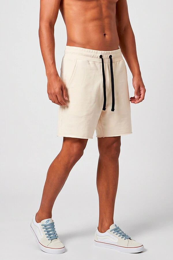 Bermuda de moletom estonado Off White