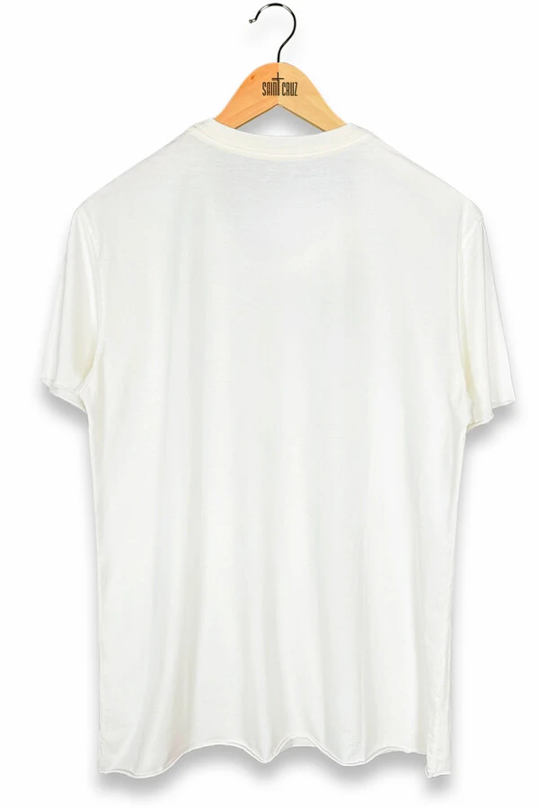 Camiseta estonada off white Skull Outlet
