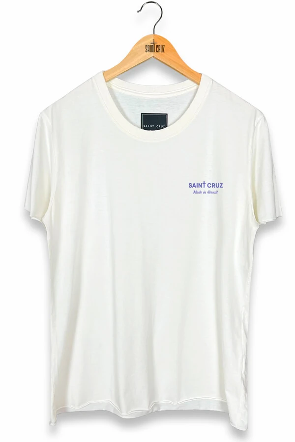 Camiseta estonada off white Time Outlet