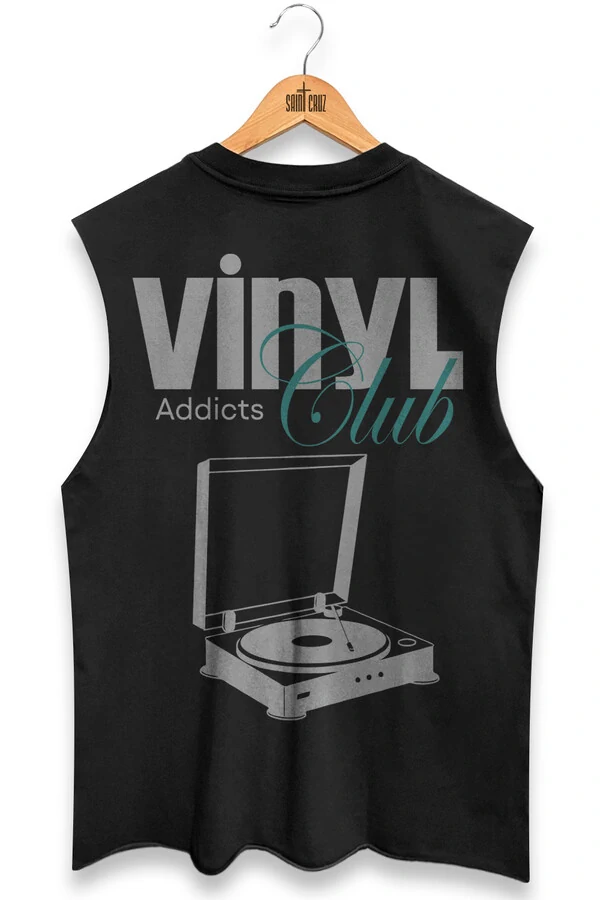 Cut Regata preta Vinyl