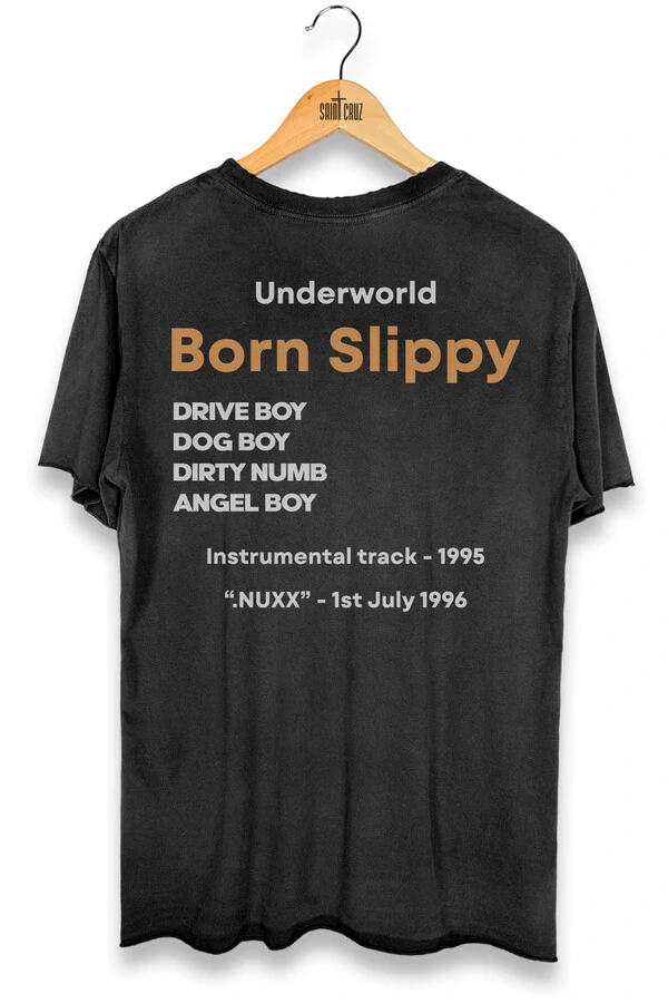 Camiseta preta Born Slippy