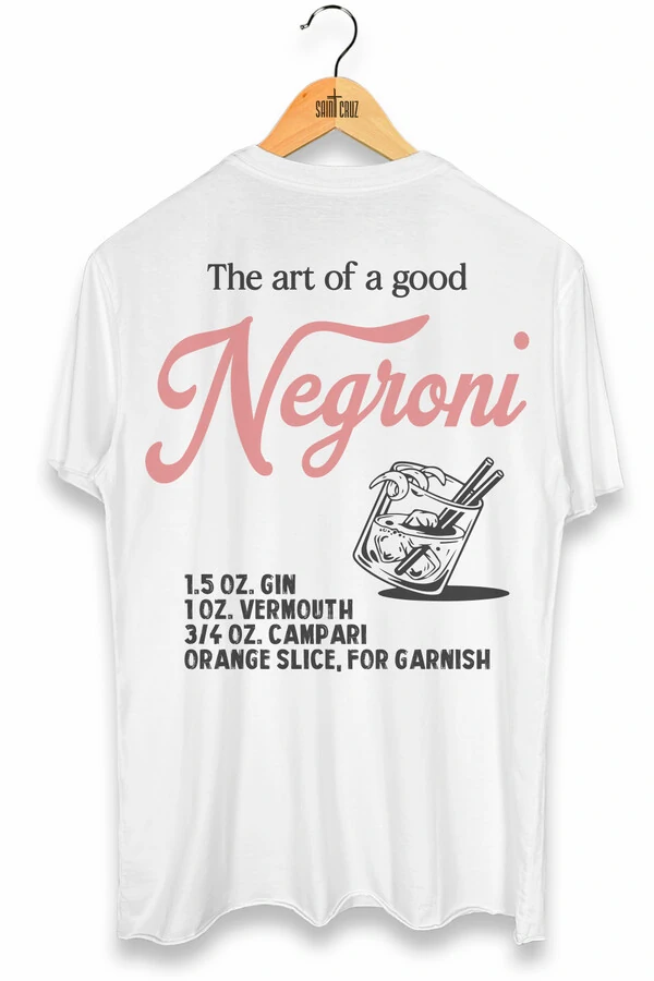 Camiseta branca Negroni Outlet