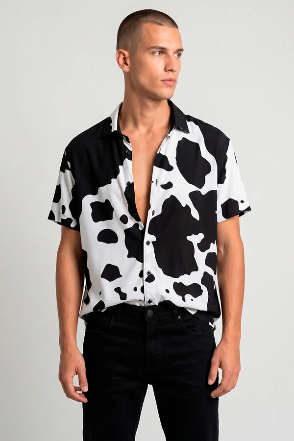Camisa de viscose Skin