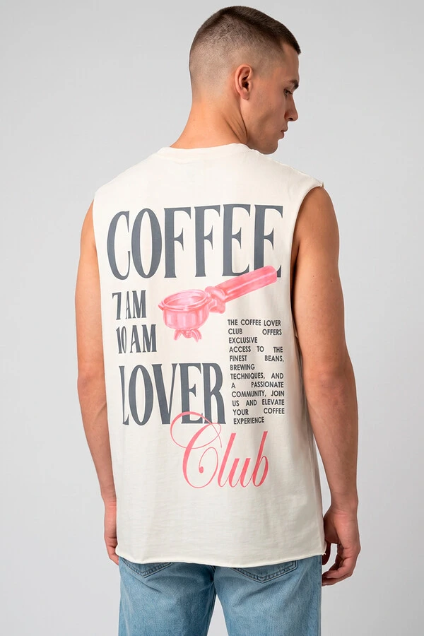 Cut Regata off white Coffee Club