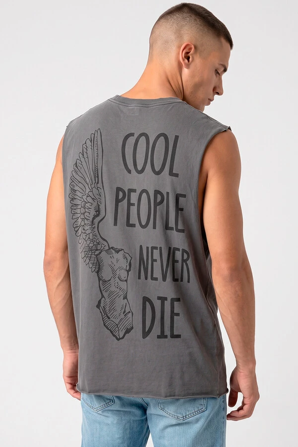 Cut Regata estonada chumbo Never Die