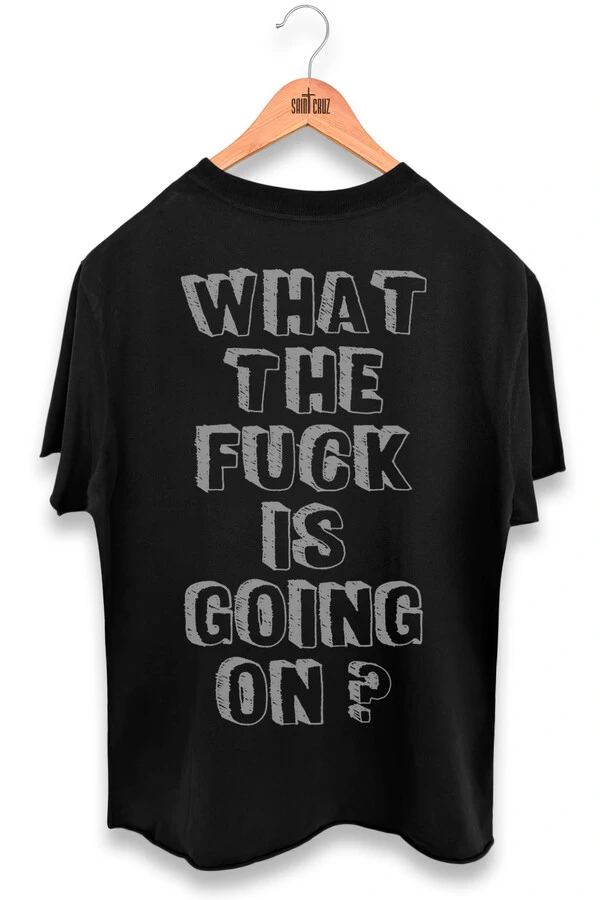 Camiseta preta Now