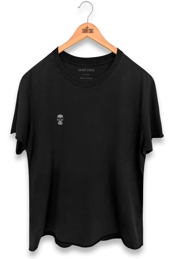 Camiseta preta Skull