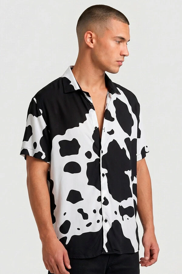 Camisa de viscose Skin