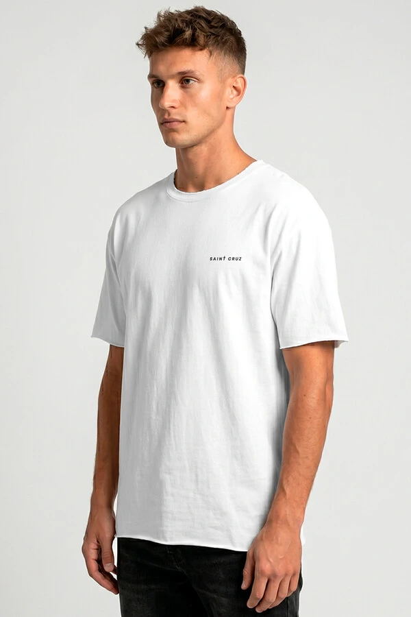 Camiseta branca Omnia Transit