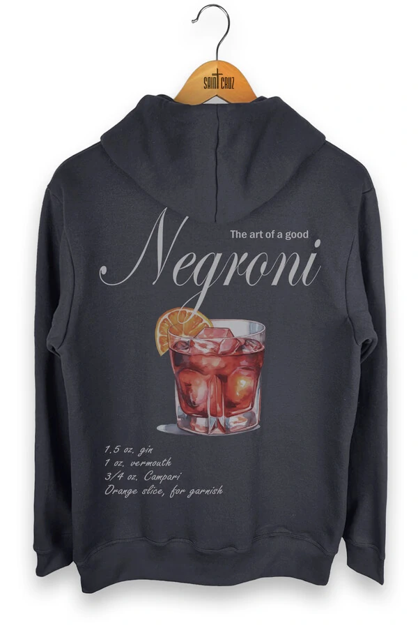 Blusa puff de moletom chumbo Negroni