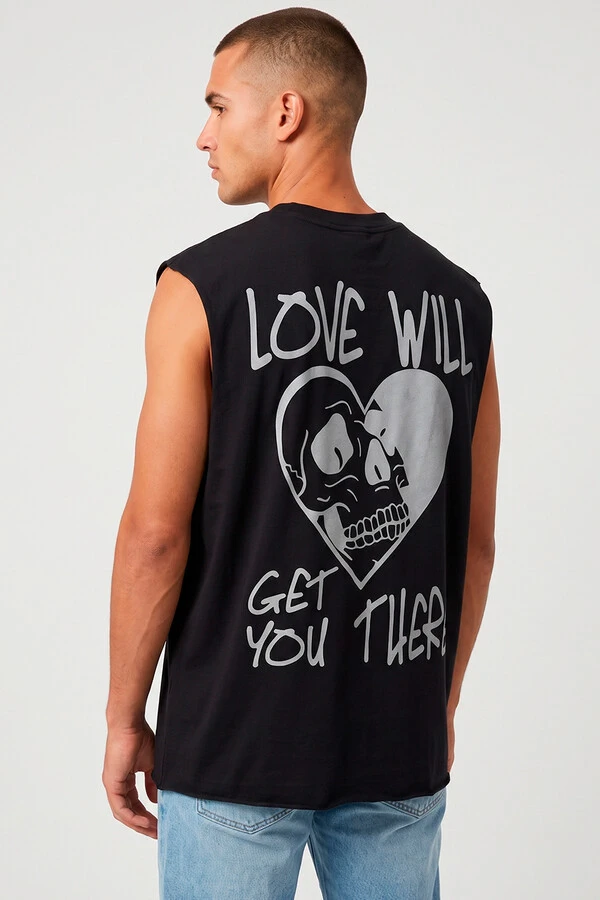 Cut Regata preta Love Will