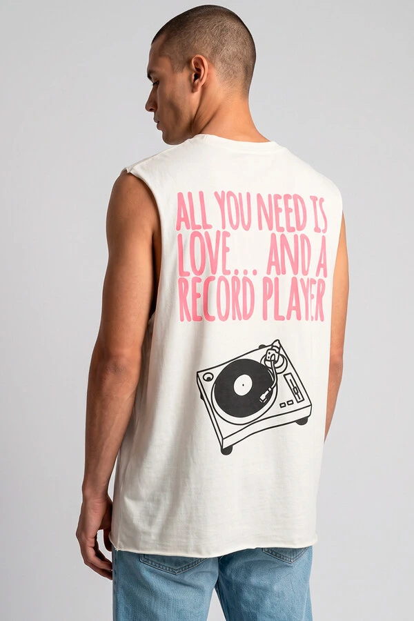 Cut Regata off white Record Player